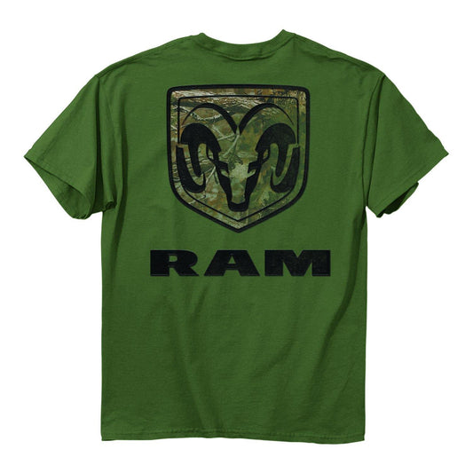 'RAM Camo Mark' T-Shirt - by Buckwear - Here Today Gone Tomorrow