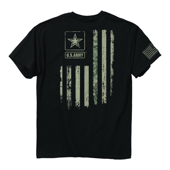 ARMY Battle Flag (Men's Short Sleeve T-Shirt) by Buckwear Buy at Here Today Gone Tomorrow! (Rome, GA)
