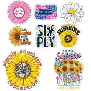 Sticker Set - Floral - by Simply Southern