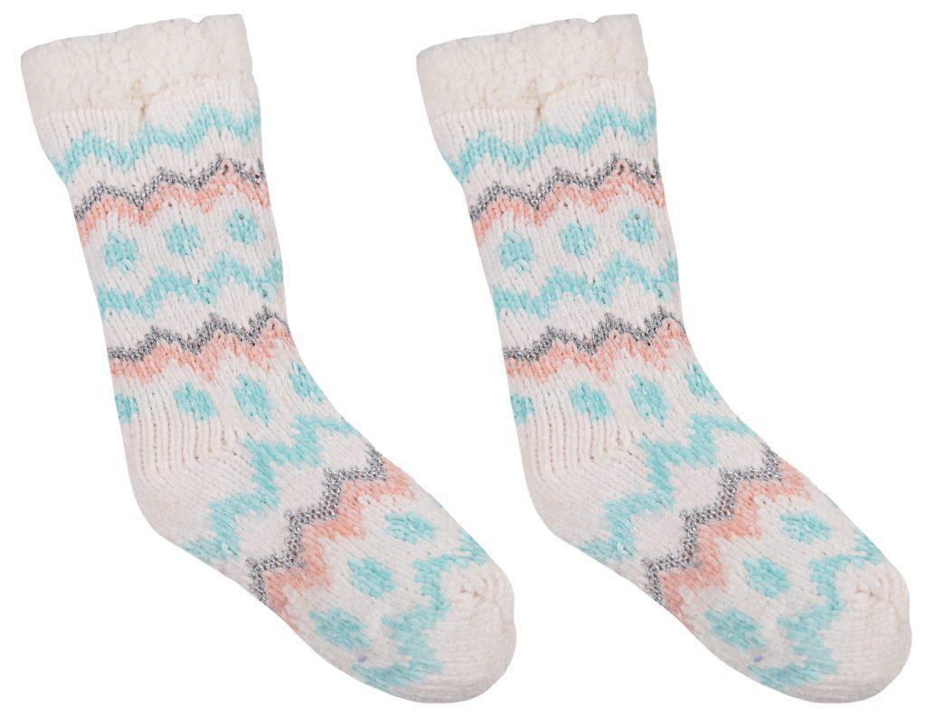 Chevron Camper Socks - Blue - by Simply Southern
