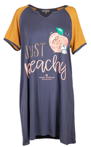 Just Peachy - Nightgown - by Simply Southern Buy at Here Today Gone Tomorrow! (Rome, GA)