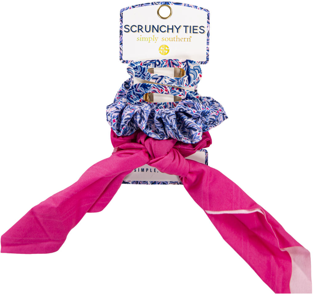 Scrunchy Ties - Leaf - by Simply Southern