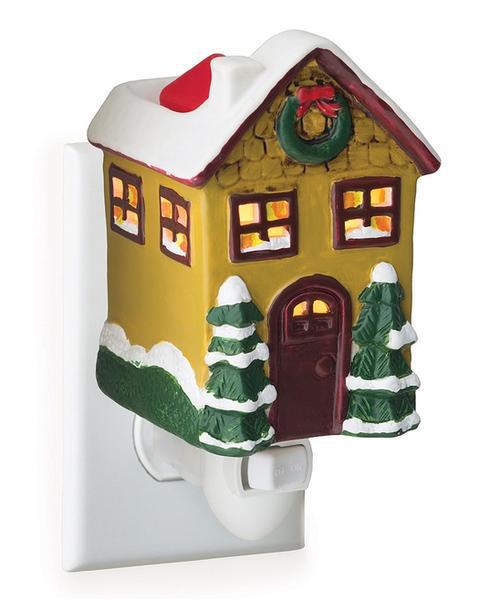 Christmas Cottage Pluggable Warmer - by Candle Warmers Etc.