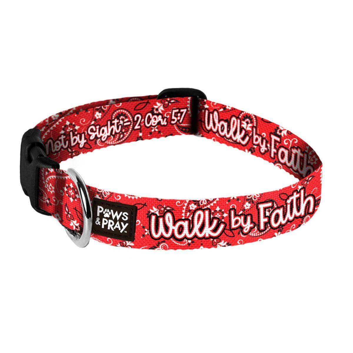 Walk By Faith (Dog Collar) by Kerusso