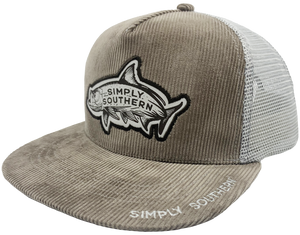 Fish - Corduroy Men's Baseball Cap - by Simply Southern