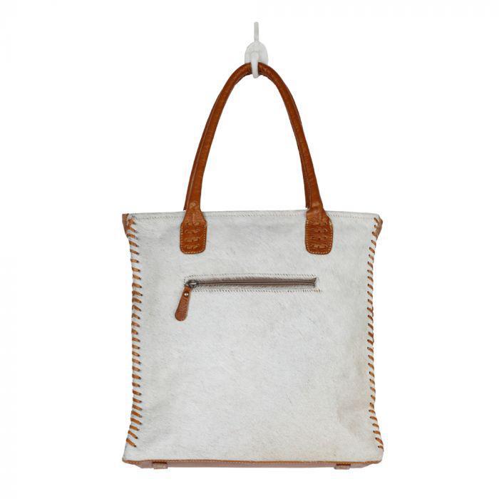 PURITY LEATHER AND HAIRON BAG - by Myra