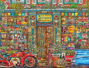 Old School Antiques Puzzle - 500pc - by Springbok