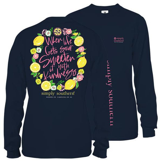 When Life Gets Sour (Long Sleeve T-Shirt) by Simply Southern