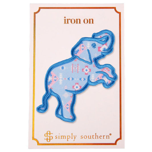 Iron on Patch - Elephant - by Simply Southern