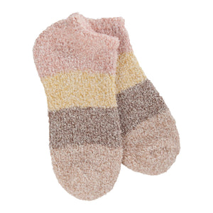 Cozy Low - Rose Multi - by World's Softest Socks