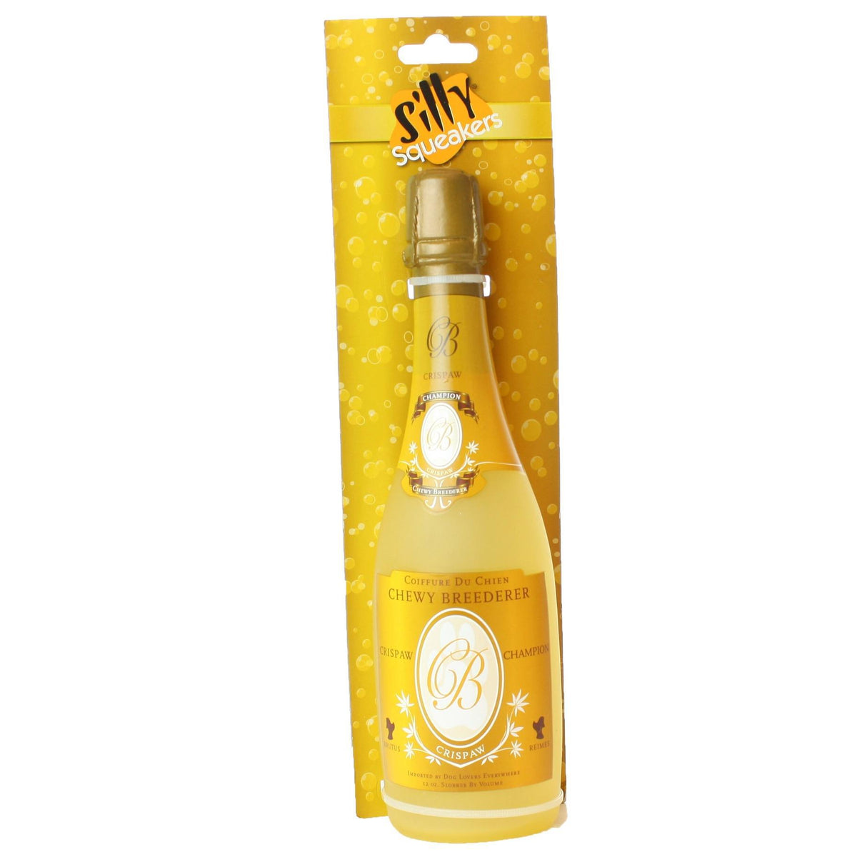 Silly Squeaker Wine Bottle - Crispaw - by Tuffy