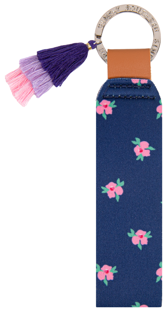 Tassle Keyfob - Rose - by Simply Southern
