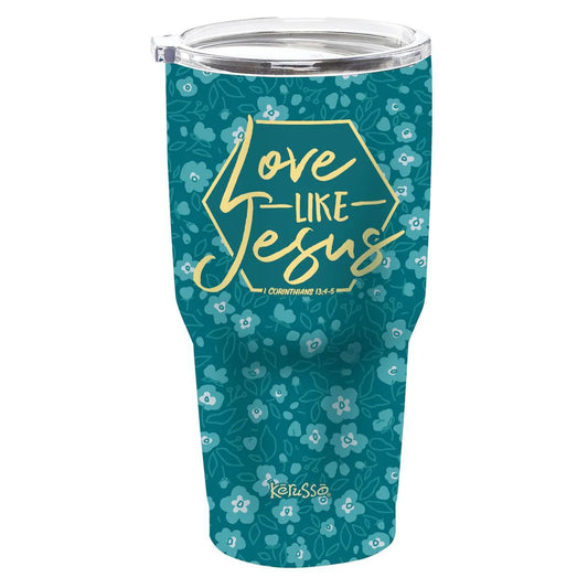 Love Like Jesus Tumbler - by Kerusso