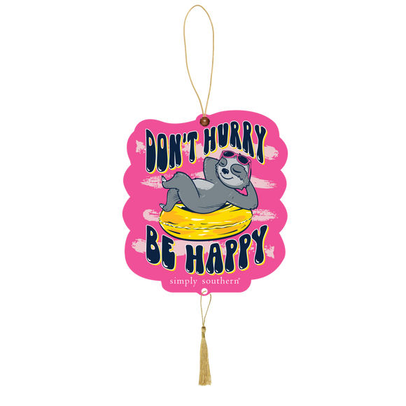 Don't Hurry Be Happy Air Fresheners - Breeze Scent - by Simply Southern