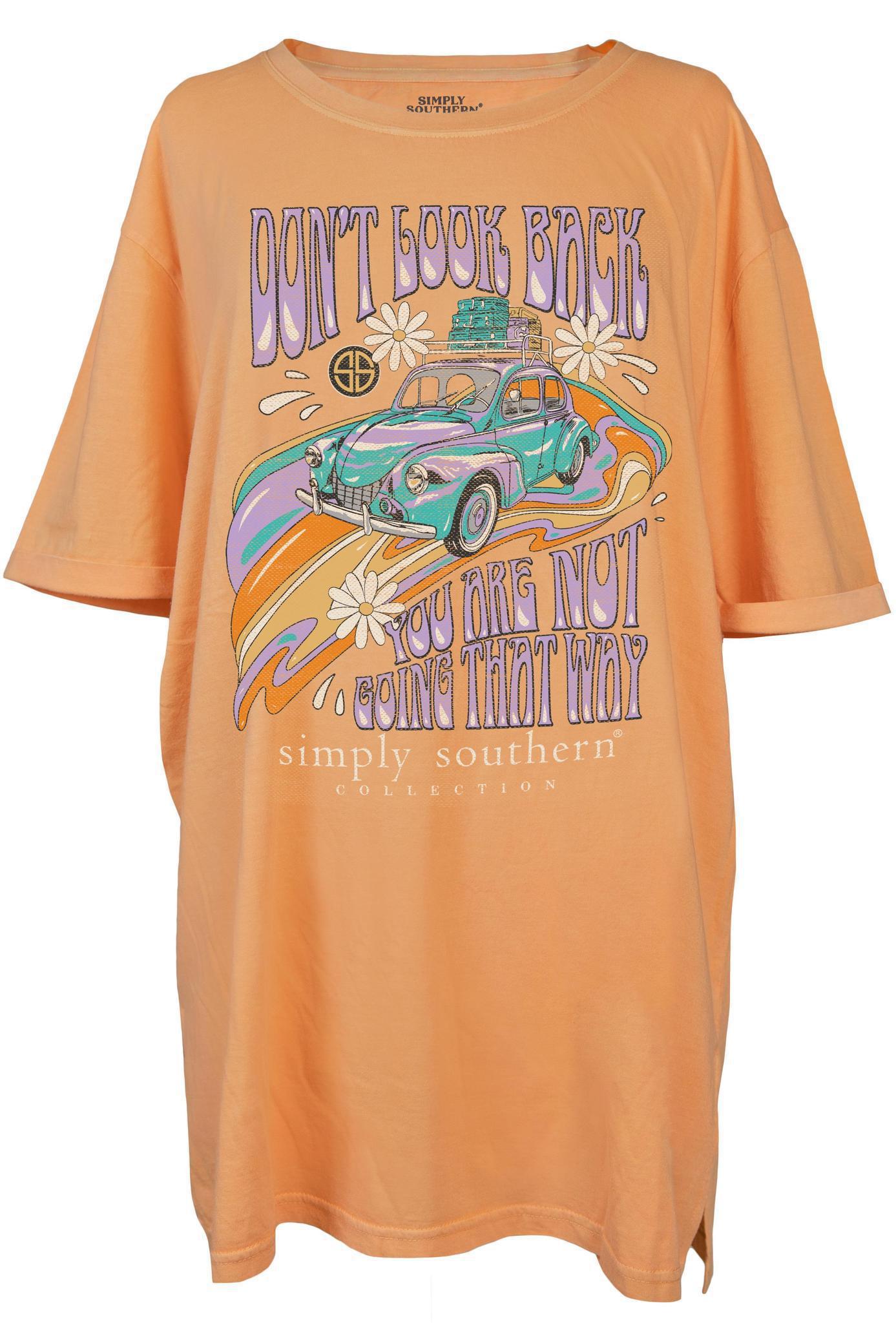 Onesize Shirt - Don't Look Back - by Simply Southern