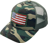 Tactical UV Flag Print Patch Mesh Hat (Baseball Cap)
