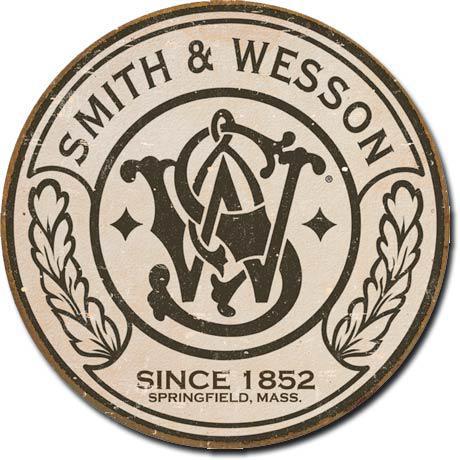 Smith & Wesson - Vintage-style Tin Sign