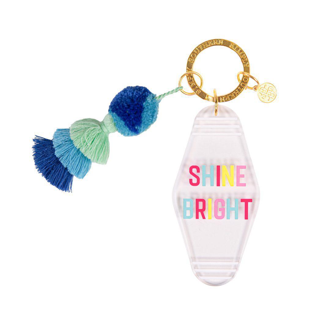 Acrylic Keychain - Shine Bright - by Simply Southern