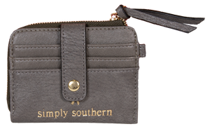 Vegan Leather Keyid - Stone - by Simply Southern Buy at Here Today Gone Tomorrow! (Rome, GA)