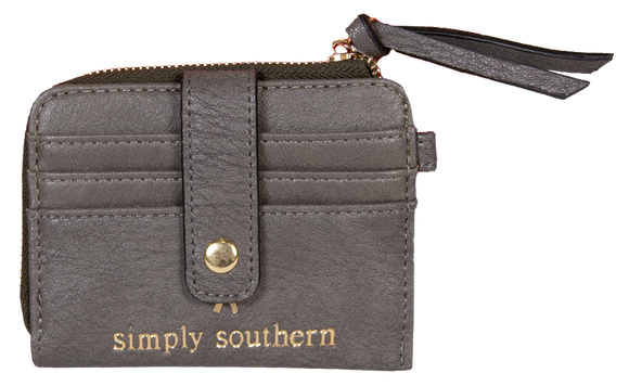 Vegan Leather Keyid - Stone - by Simply Southern Buy at Here Today Gone Tomorrow! (Rome, GA)
