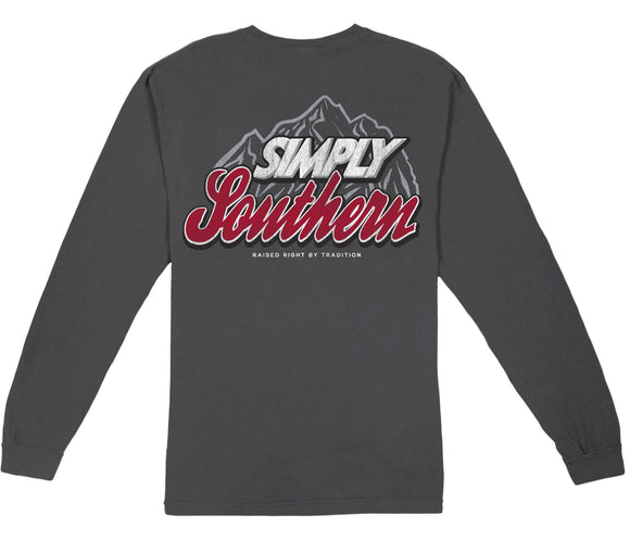 MTN Logo (Men's Long Sleeve T-Shirt) by Simply Southern