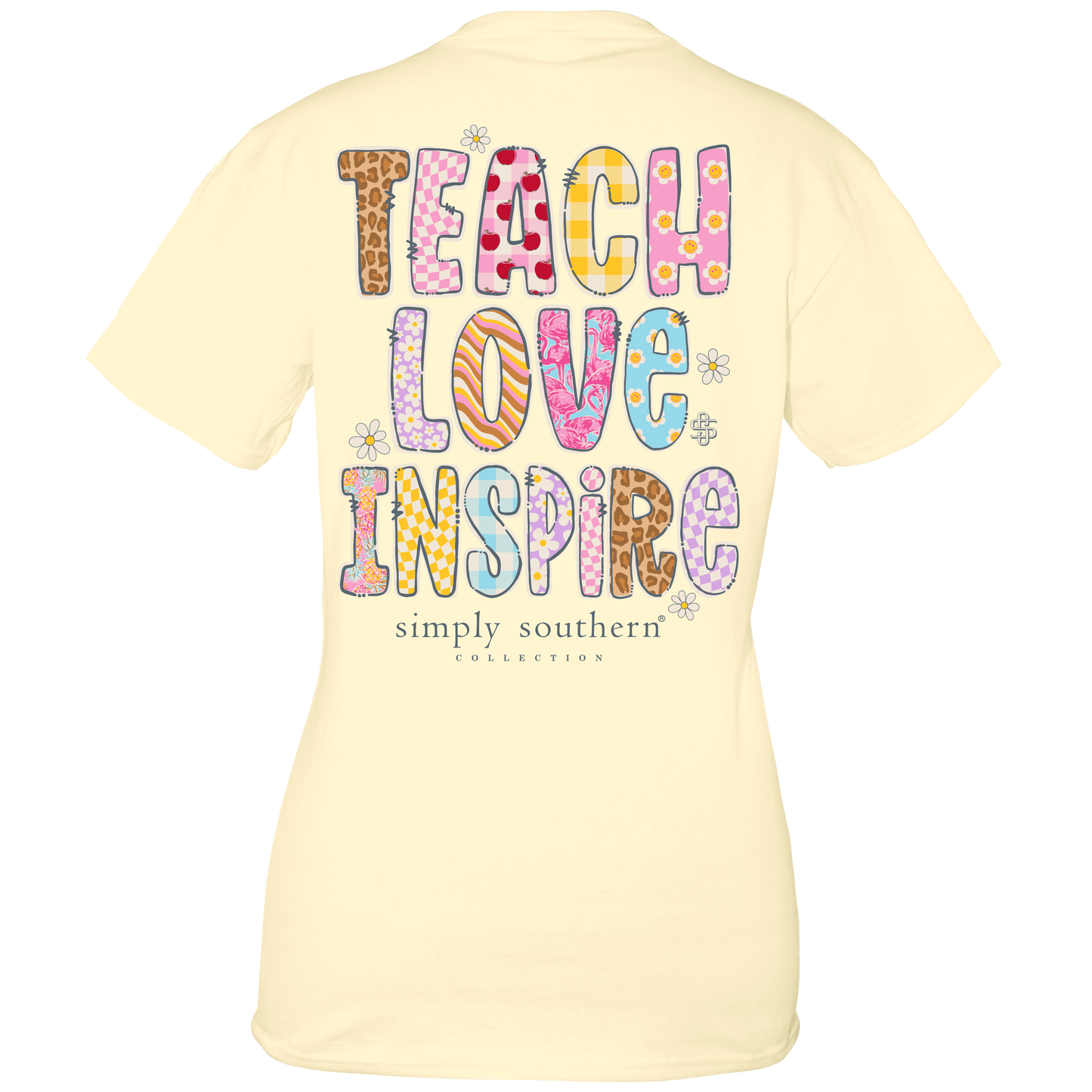 Teach Love Inspire (Short Sleeve T-Shirt) by Simply Southern