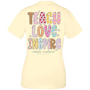 Teach Love Inspire (Short Sleeve T-Shirt) by Simply Southern