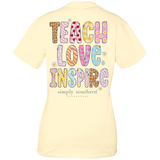 Teach Love Inspire (Short Sleeve T-Shirt) by Simply Southern