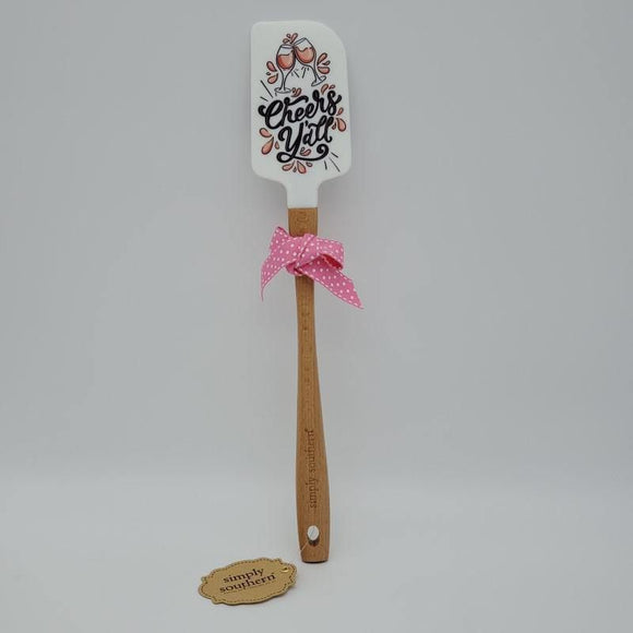 Message Spatula - Cheers Y'all - by Simply Southern Buy at Here Today Gone Tomorrow! (Rome, GA)