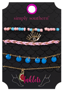 Eye Anklet Set - by Simply Southern