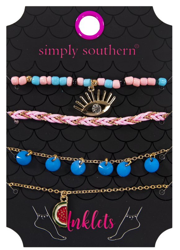 Eye Anklet Set - by Simply Southern