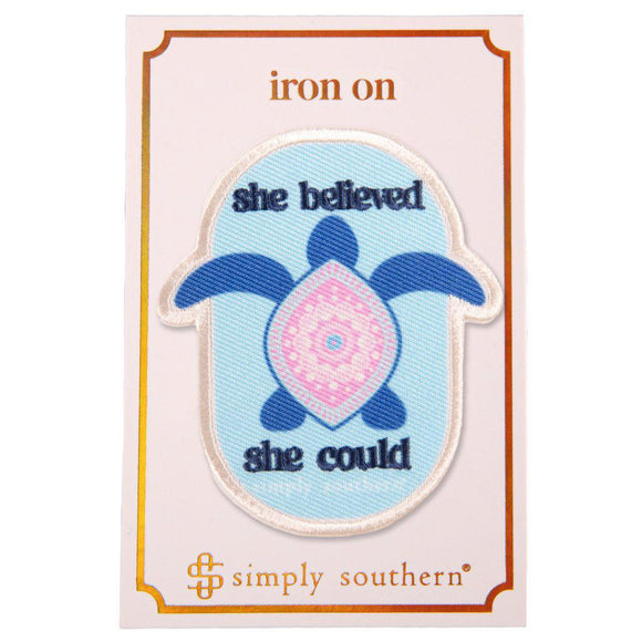 Iron on Patch - She Believed - by Simply Southern