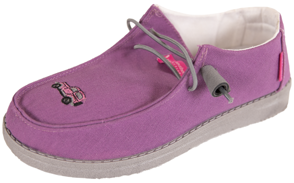 Purple Jeep - Women's Slipon Shoes - by Simply Southern