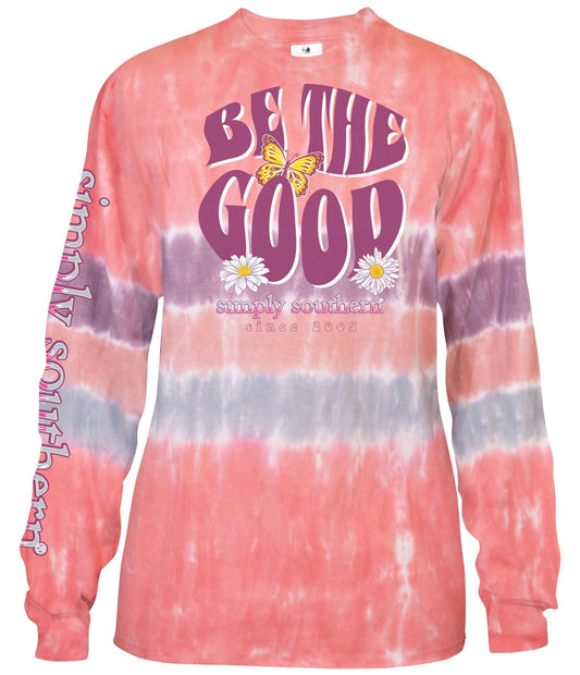 With Brave Wings She Flies (Long Sleeve T-Shirt) by Simply Southern