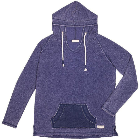 Terry Rope Hoodie - Cobalt - by Simply Southern