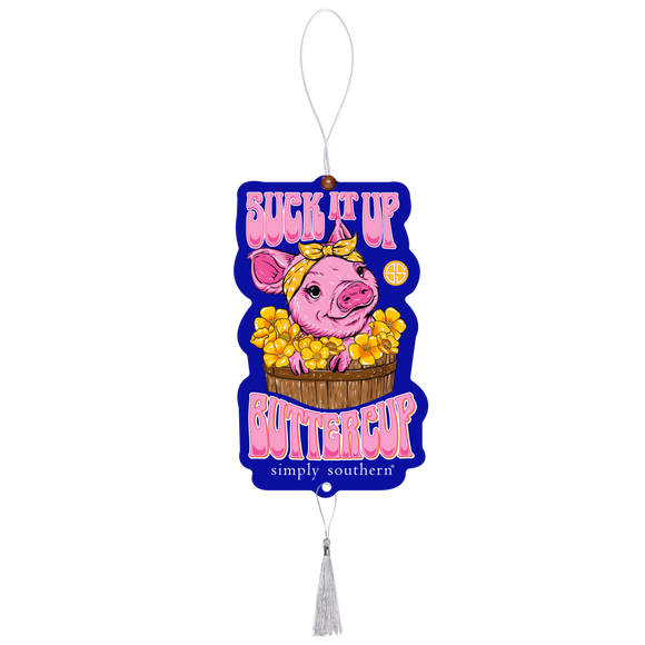 Suck It Up Buttercup Air Fresheners - Carnation Scent - by Simply Southern