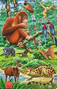 Jungle Monkey Children's Educational Jigsaw Puzzle - 30 pc - by Springbok