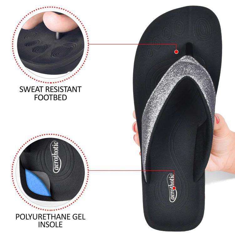 CRYSTAL MIST GREY COMFORTABLE FLIP - BY AEROTHOTIC