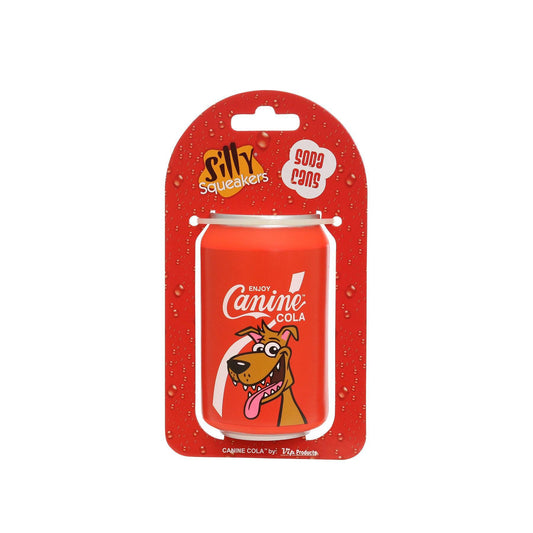 Silly Squeaker Soda Can - Canine Cola - by Tuffy