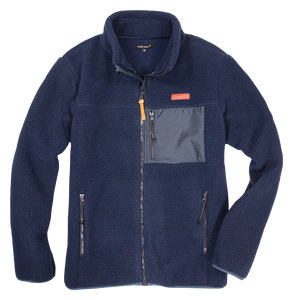 Guys Simply Sherpa Jacket - Navy - by Simply Southern
