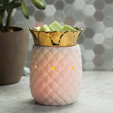 Pineapple Illumination Warmer - by Candle Warmers Etc. - www.HereTodayGoneTomorrow.store