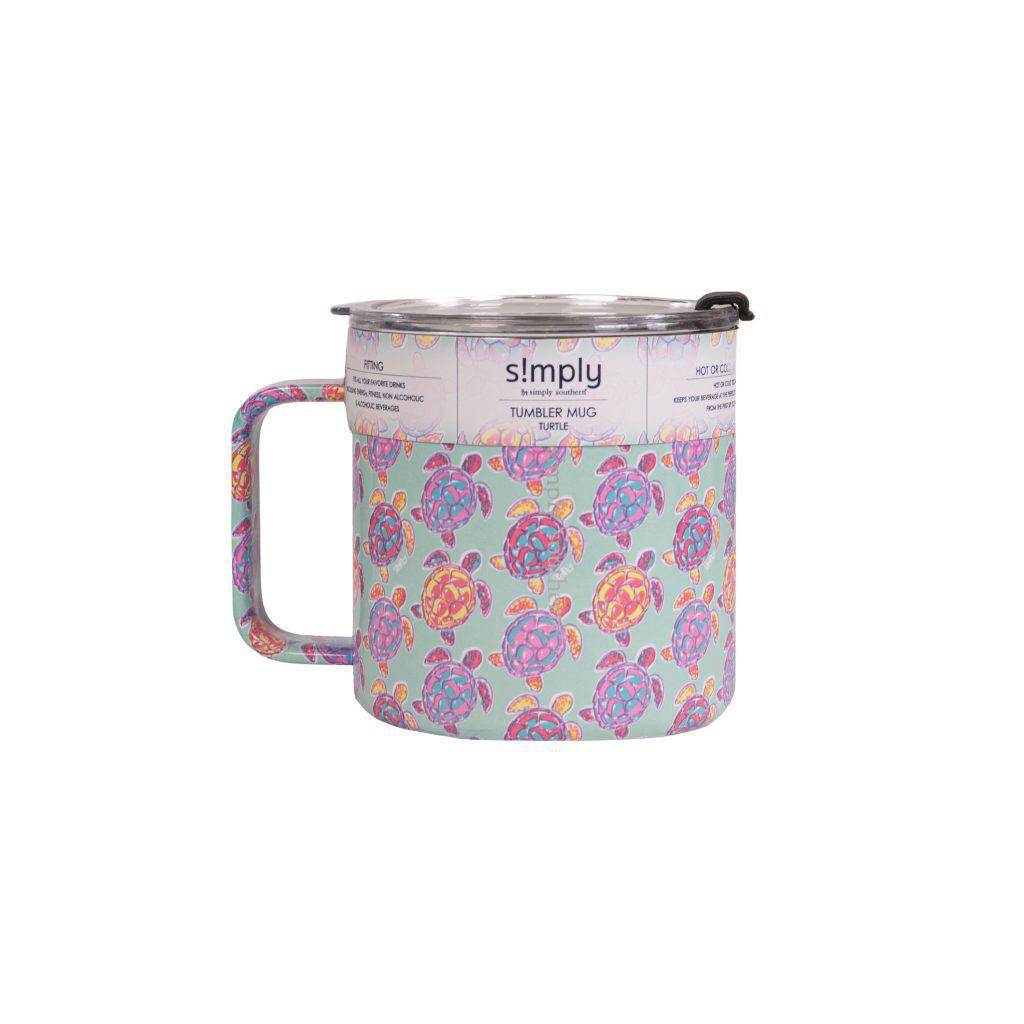 Green Turtle - 14oz Mug - by Simply Southern