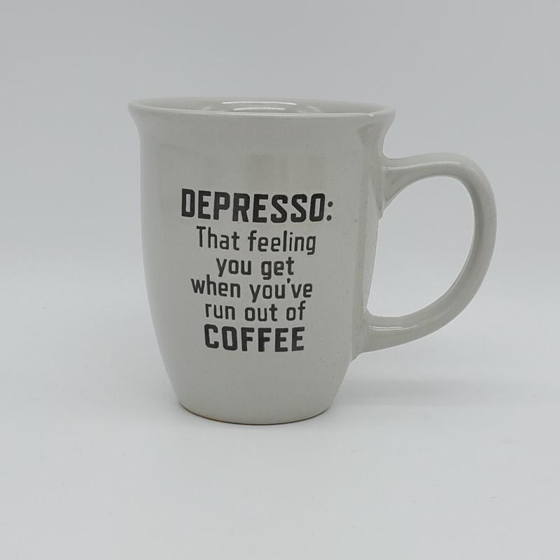 Depresso (Ceramic Coffee Mug) by Great Finds