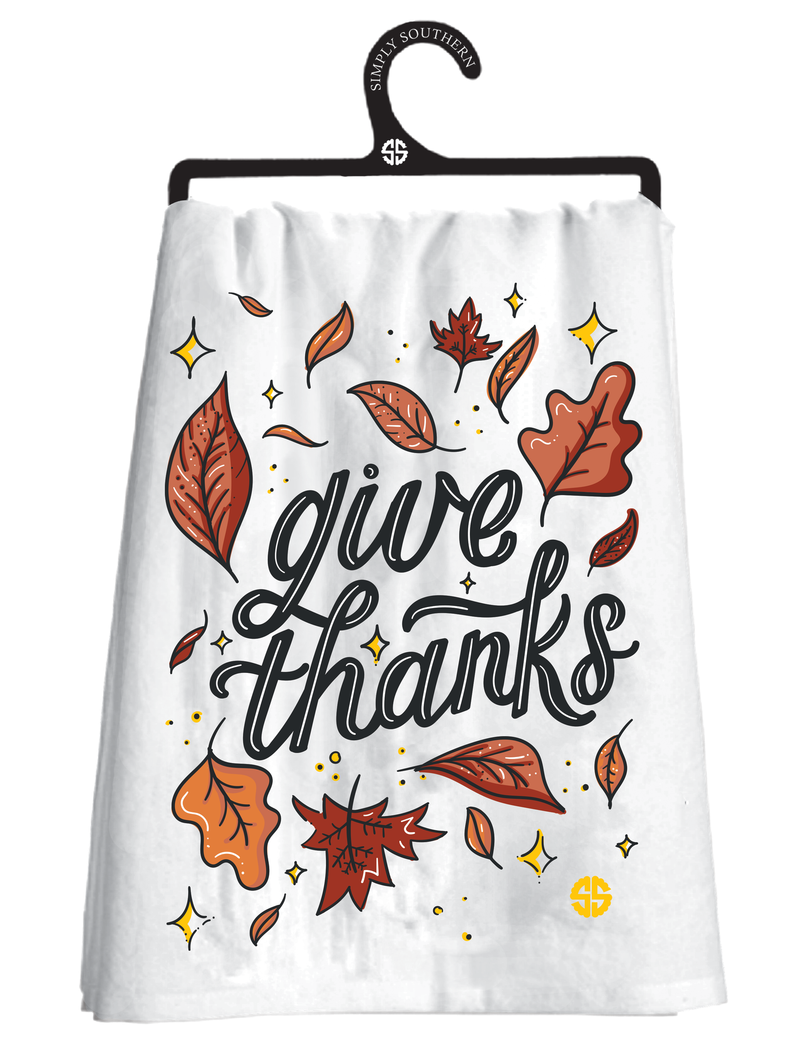 Happy Towel - Give Thanks - by Simply Southern Buy at Here Today Gone Tomorrow! (Rome, GA)