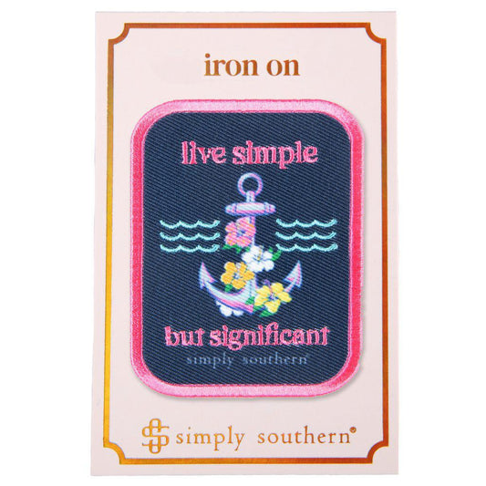 Iron on Patch - Anchor - by Simply Southern