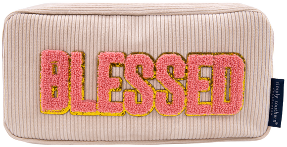 Sparkle Bag Case - Blessed - by Simply Southern