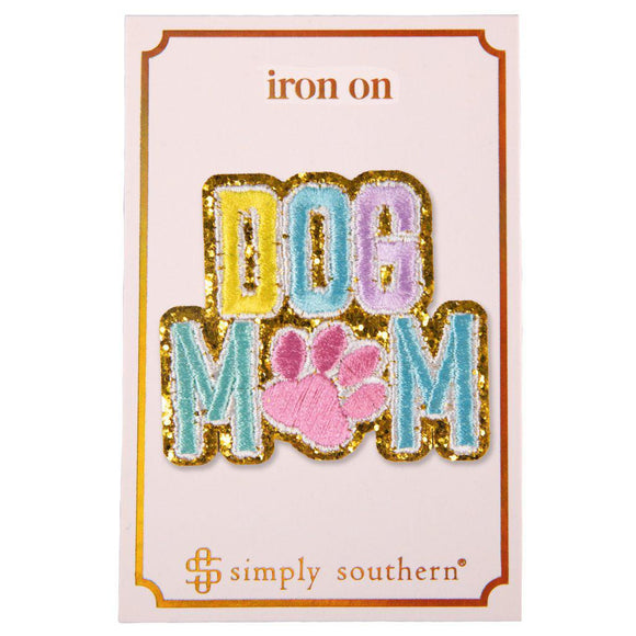 Iron on Patch - Dog Mom - by Simply Southern