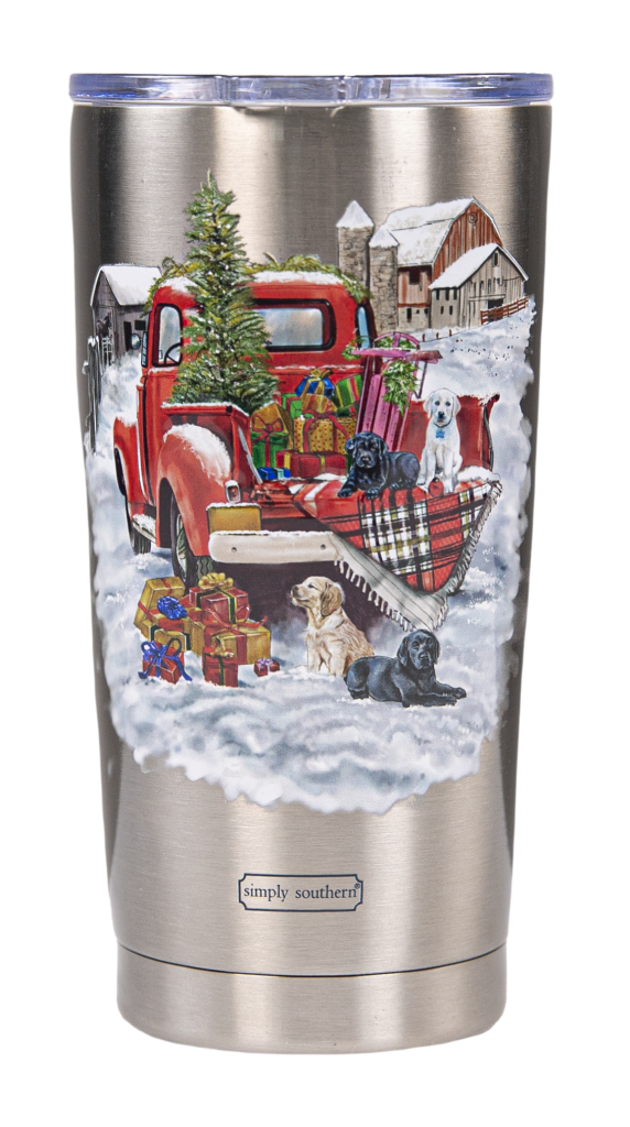 Christmas Truck - 20oz Tumbler - by Simply Southern