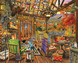 Autumn Porch Puzzle -1000pc - by White Mountain