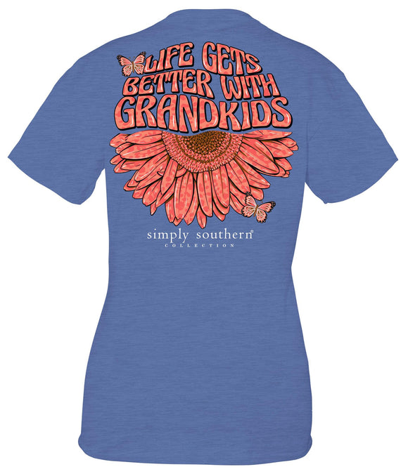 Life Gets Better with Grandkids (Short Sleeve T-Shirt) by Simply Southern